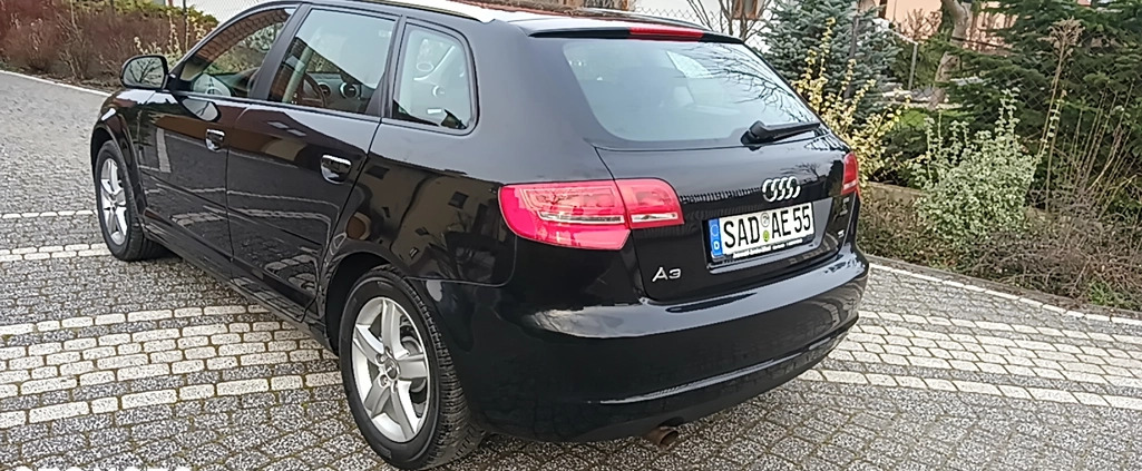 Audi A3 cena 25900 przebieg: 197258, rok produkcji 2009 z Kętrzyn małe 301